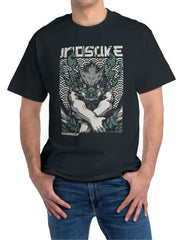 Monster Print Men's Graphic T shirt Casual Comfy Tees For Summer