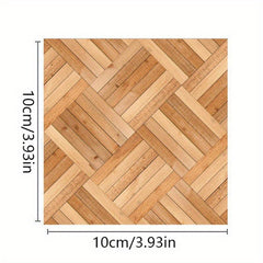 1/12 Dollhouse Grain Floor Wallpaper Tiles Sticker