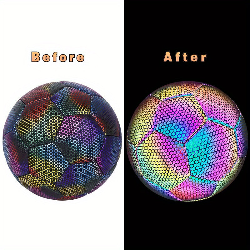 Reflective No 5 Night Training Football