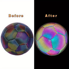 Reflective No 5 Night Training Football
