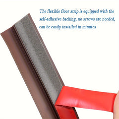 6.56ft Self Adhesive Floor Transition Strip PVC Threshold Transitions