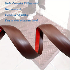 6.56ft Self Adhesive Floor Transition Strip PVC Threshold Transitions
