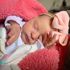 Soft Silicone Reborn Baby Doll With 3D Skin Visible Veins Toy For Girl