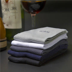 10 Pairs Men Bamboo Socks Comfortable Short Crew Sock