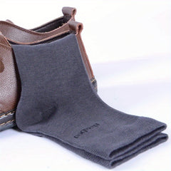 10 Pairs Men Bamboo Socks Comfortable Short Crew Sock