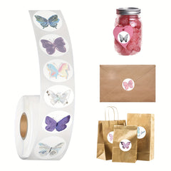 200pcs Butterfly and Rainbow Stickers
