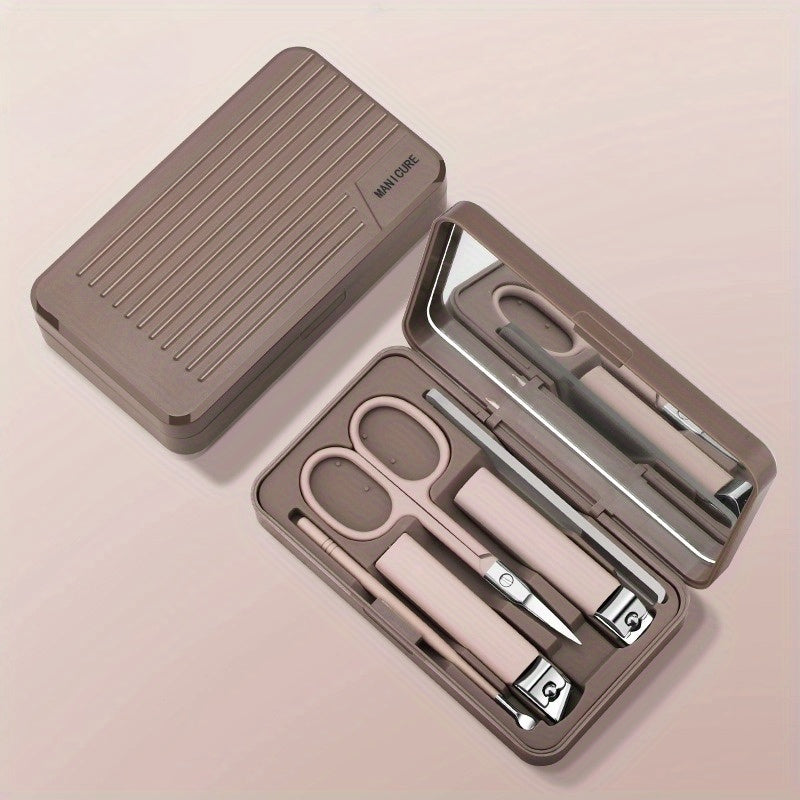 5pcs Nail Clippers Fingernail & Toenail Cutter Manicure Tool