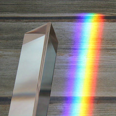 3x3x5cm Triangular Prism Rainbow Seven Photography Props Crystal