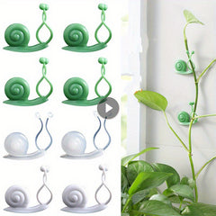 Snail Garden Plant Clips Greenhouse Support Plastic Ring