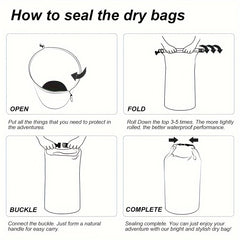 40L Waterproof Dry Bag Lightweight Dry Storage Bag Kayaking Camping Fishing