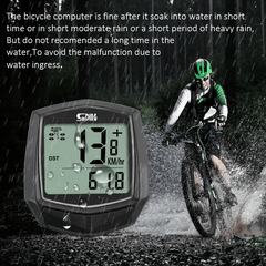 Bike Speedometer Odometer with AG10 Battery, Magnet Sensor, Stopwatch Base