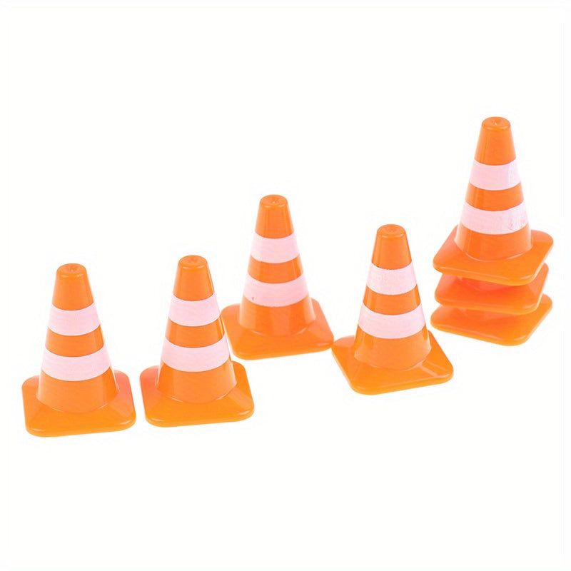 Mini Traffic Road Cones Toy Set