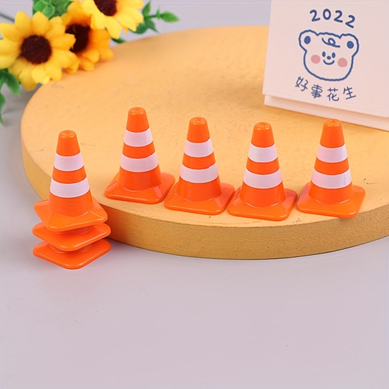 Mini Traffic Road Cones Toy Set