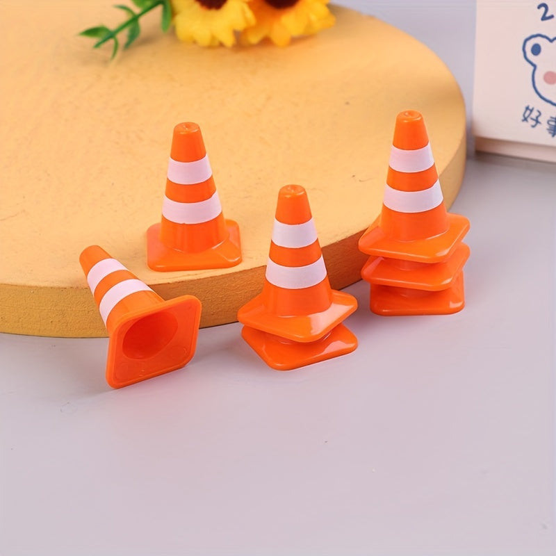 Mini Traffic Road Cones Toy Set