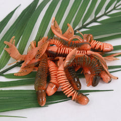 10pcs Soft Bionic Shrimp Fishing Lures Tackle