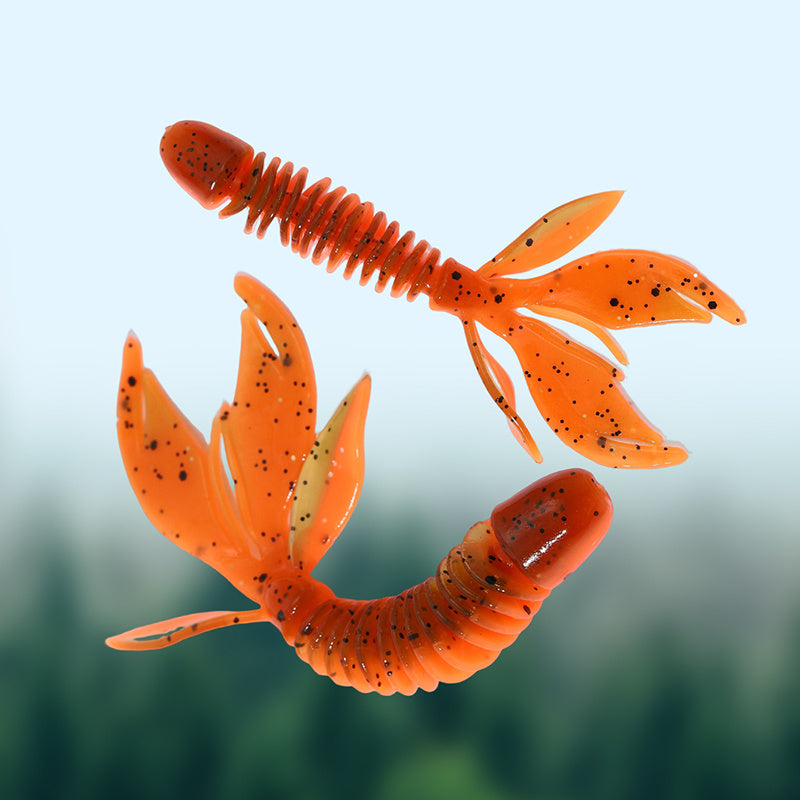 10pcs Soft Bionic Shrimp Fishing Lures Tackle