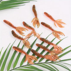 10pcs Soft Bionic Shrimp Fishing Lures Tackle