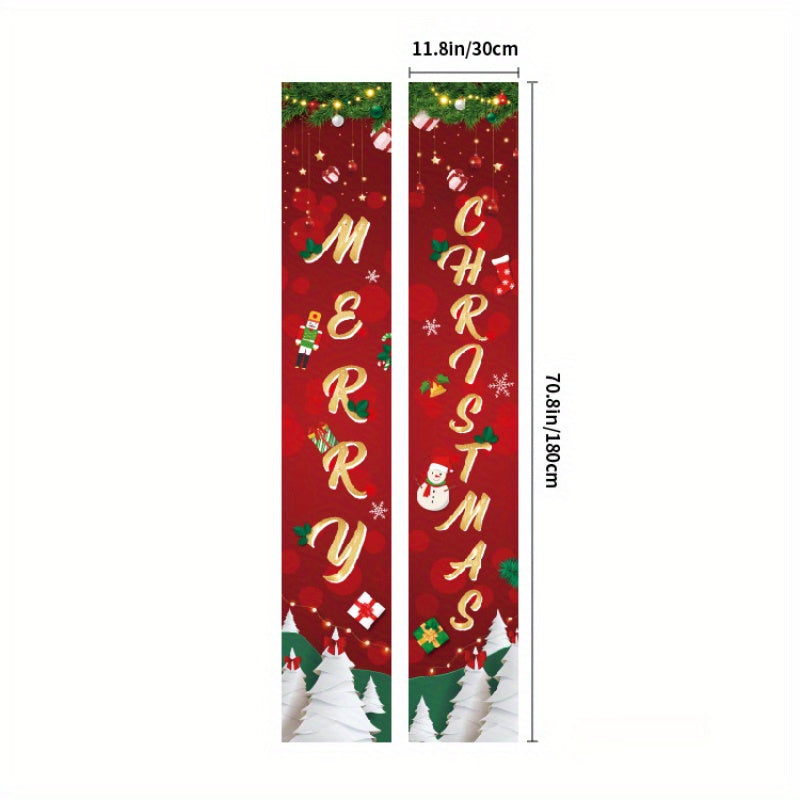 Christmas Santa Claus Door Hanging Decoration