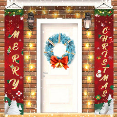 Christmas Santa Claus Door Hanging Decoration