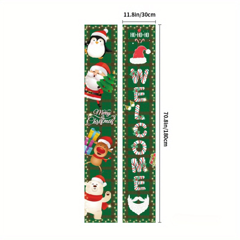 Christmas Santa Claus Door Hanging Decoration