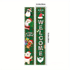 Christmas Santa Claus Door Hanging Decoration