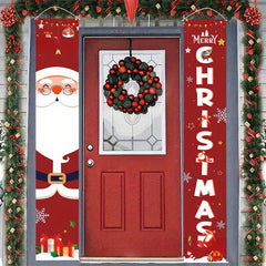 Christmas Santa Claus Door Hanging Decoration