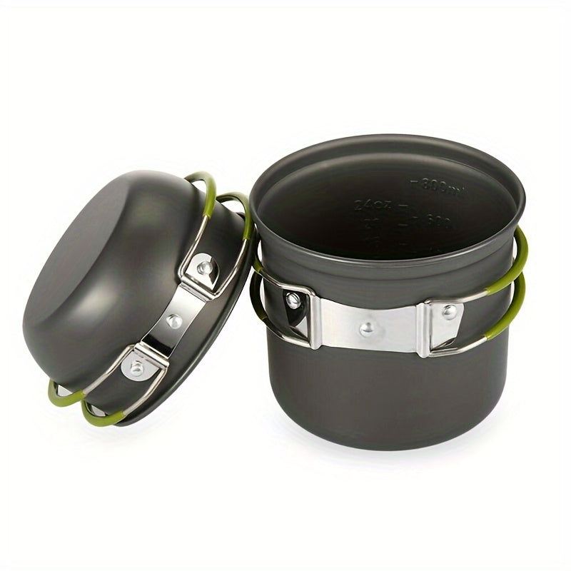 Portable Camping Cookware Set for Outdoor Cooking