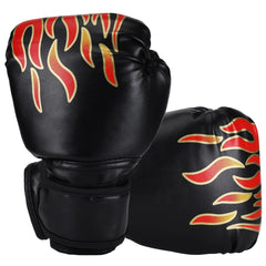 Boxing Glove Leather Kickboxing Protective Gloves Punching Sanda