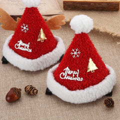 Christmas Hat Plush Hat Party Dressing Headwear