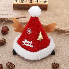Christmas Hat Plush Hat Party Dressing Headwear