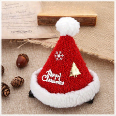 Christmas Hat Plush Hat Party Dressing Headwear