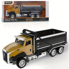 Excavator Fire Truck Alloy Engineering Car Toy Pull Back Set