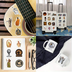50pcs Greek Mythology Aesthetics Waterproof Vinyl Stickers for Decoration