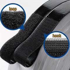 2 Rolls Heavy Duty Adhesive Strips Hook and Loop Tapes for DIY Crafting