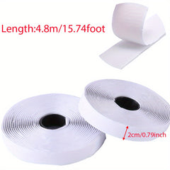 2 Rolls Heavy Duty Adhesive Strips Hook and Loop Tapes for DIY Crafting