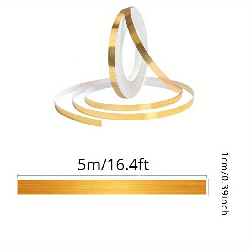 3pc Self Adhesive Tile Sticker Waterproof Gap Sealing Tape Strip DIY Home Decor