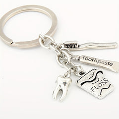 1pc Alloy Keychain Keyring Car Key Bag Pendant Ornament