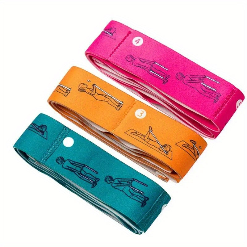 Elastic Resistance Bands for Yoga Stretching