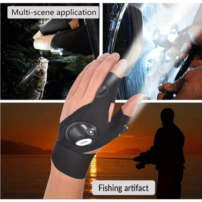 LED Fishing Gloves for Night Fishing