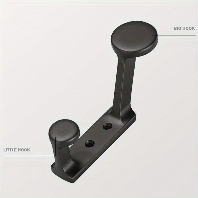 Wall Mounted Floating Hook Coat Rack Single Hook
