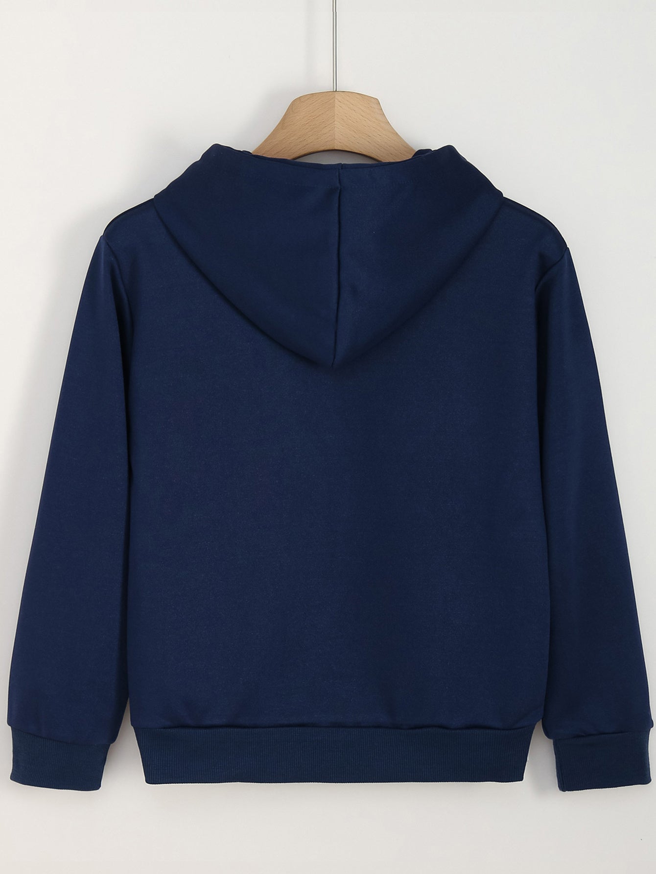 Christmas Girls Letter Print Hooded Sweatshirt for Winter