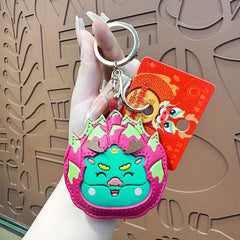 Little Green Dragon Keychain Chinese Style Key Chain Year Gift