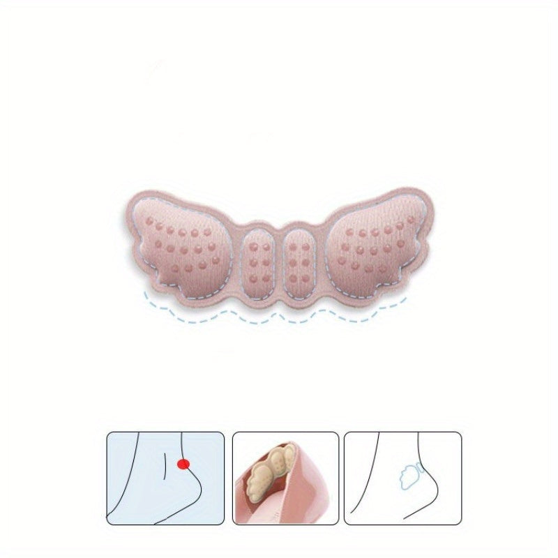 2pcs Invisible Anti-friction Heel Stickers for High Heel Shoes