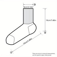 Men's Striped Crew Socks, 5 Pairs