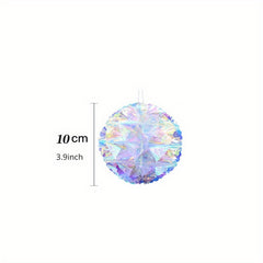 Star Latte Art Laser Neon Film Decoration Pendant
