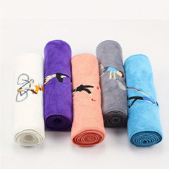 Extra Long Microfiber Towel for Yoga Marathon Sweat absorbent Quick drying