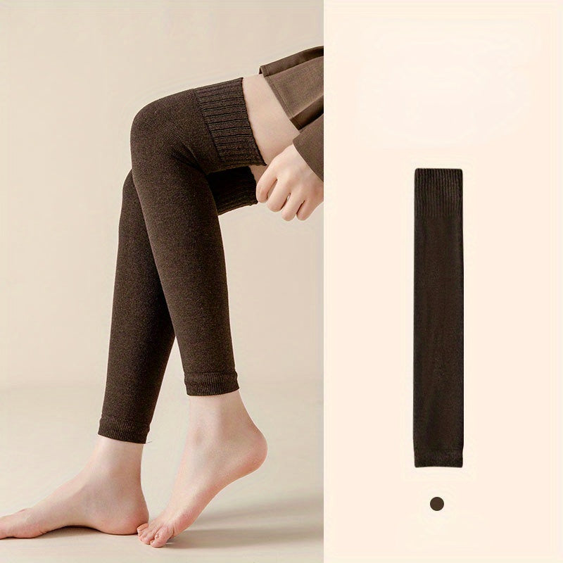 Thick Warm Knee Socks for Autumn/Winter, Over Knee Cover