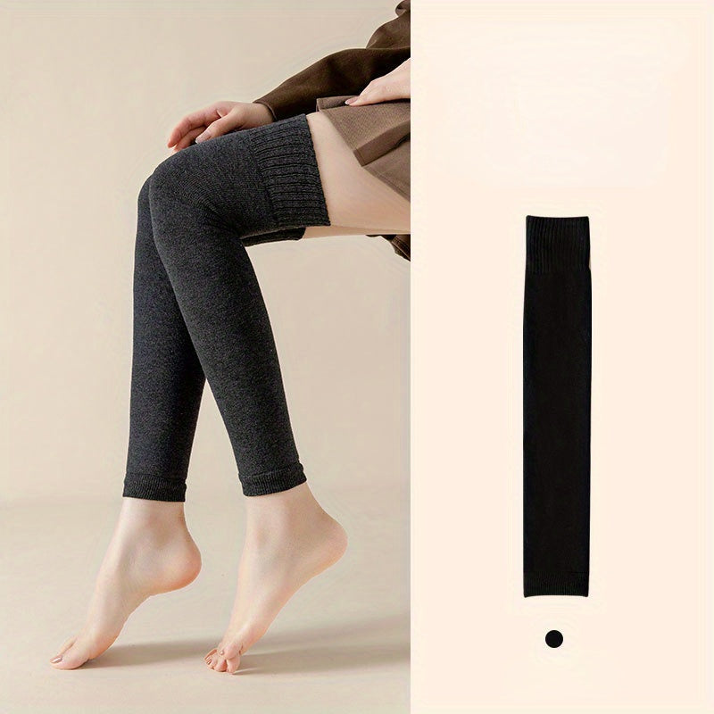 Thick Warm Knee Socks for Autumn/Winter, Over Knee Cover