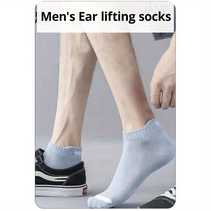5 Pairs Bright Ankle Socks For Men