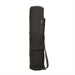 Canvas Yoga Mat Storage Bag Fitness Backpack